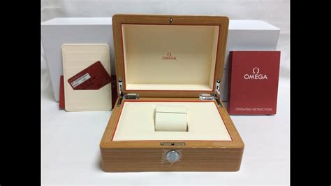 omega 6 watch box|Omega Watch storage box.